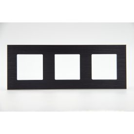 Z-Switch 3-as alumínium keret Fekete