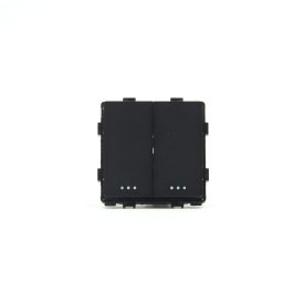   Z-Switch 106+6-os dupla váltó/alternatív (2G-2W) billenőkapcsoló Fekete