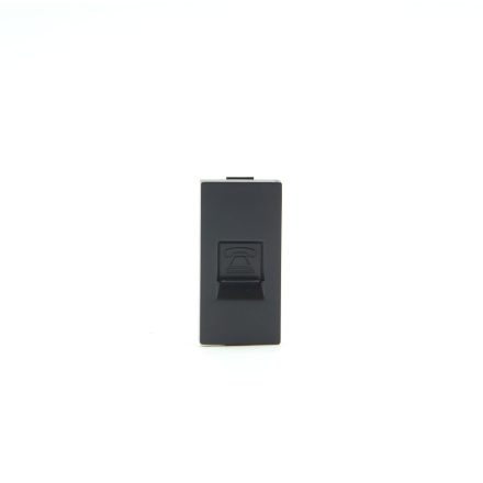 Z-Switch RJ12 Telefon aljzat (1/2es alkatrész) Fekete