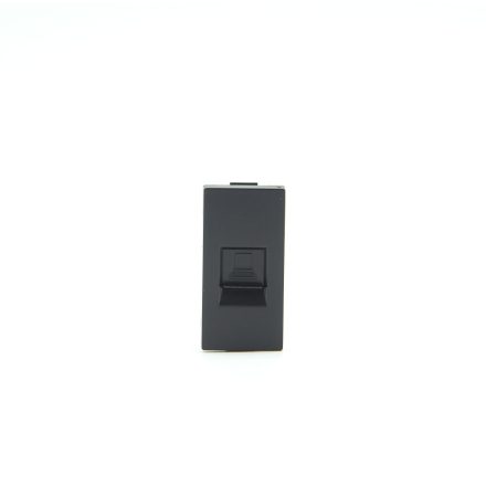 Z-Switch RJ45 CAT5e Internet aljzat (1/2es alkatrész) Fekete