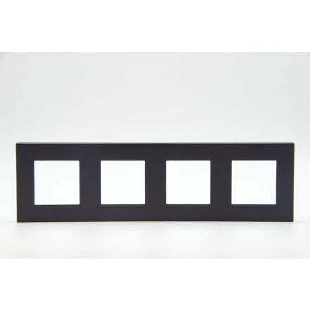 Z-Switch 4-es műanyag keret Fekete