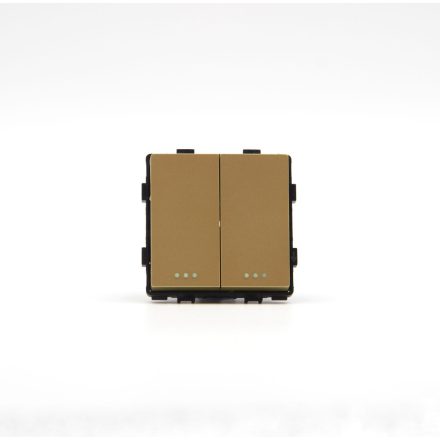 Z-Switch 106+6-os dupla váltó/alternatív (2G-2W) billenőkapcsoló Arany