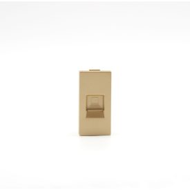 Z-Switch RJ45 CAT5e Internet aljzat (1/2es alkatrész) Arany