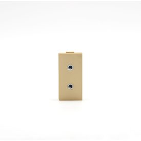 Z-Switch 2xJack aljzat (3,5) (1/2-es alkatrész) Arany