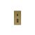Z-Switch USB aljzat A+C (1 modulos) 230V Arany