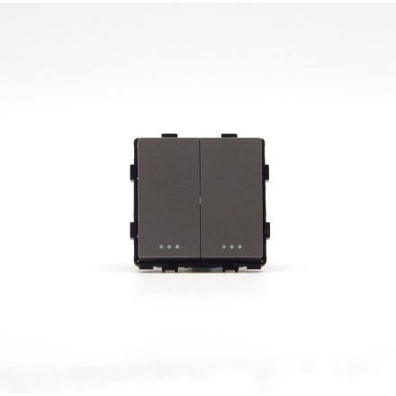 Z-Switch 106+6-os dupla váltó/alternatív (2G-2W) billenőkapcsoló Szürke