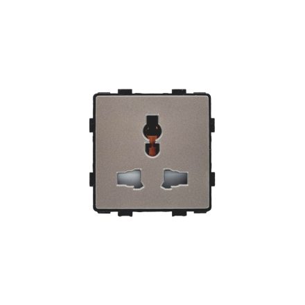 Z-Switch Univerzális dugalj Szürke, amerikai, angol, francia csatlakozókhoz