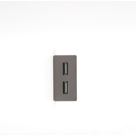Z-Switch USB aljzat 1A (1/2es alkatrész) 230V Szürke