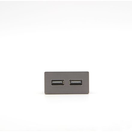 Z-Switch USB aljzat 1A (1/2es alkatrész) 230V Szürke