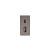 Z-Switch USB aljzat A+C (1 modulos) 230V Szürke
