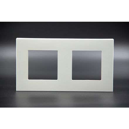 Z-Switch 2-es műanyag keret Fehér