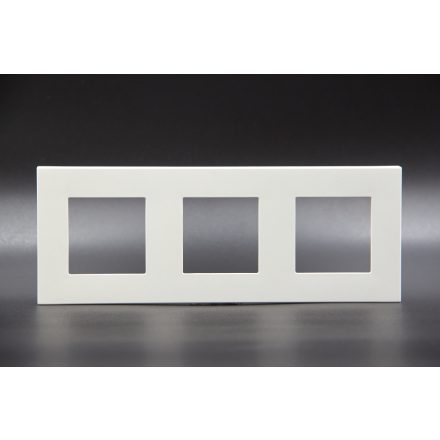 Z-Switch 3-as műanyag keret Fehér